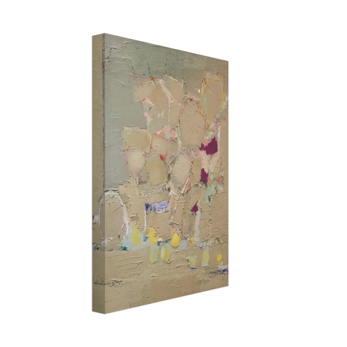 Flowers - 1953 Canvas | Nicolas de Stael Canvas | Nicolas De Stael Shop