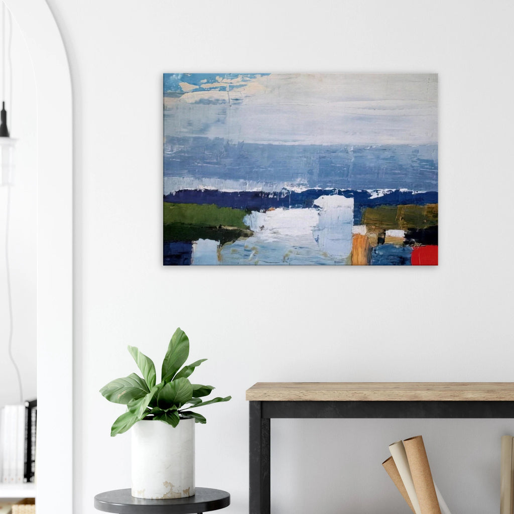 Paysage du midi - Art Informel Canvas | Nicolas de Stael Canvas | Nicolas De Stael Shop