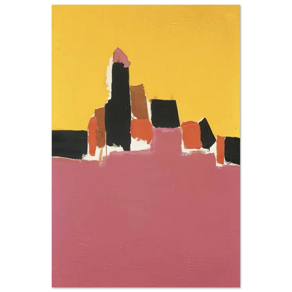 Syracuse - Lyrical Abstraction Poster | Nicolas de Stael Poster | Nicolas De Stael Shop