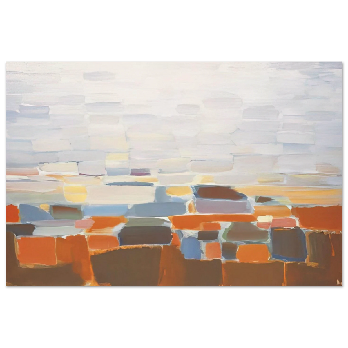 Ciel - Art Informel Poster | Nicolas de Stael Poster | Nicolas De Stael Shop