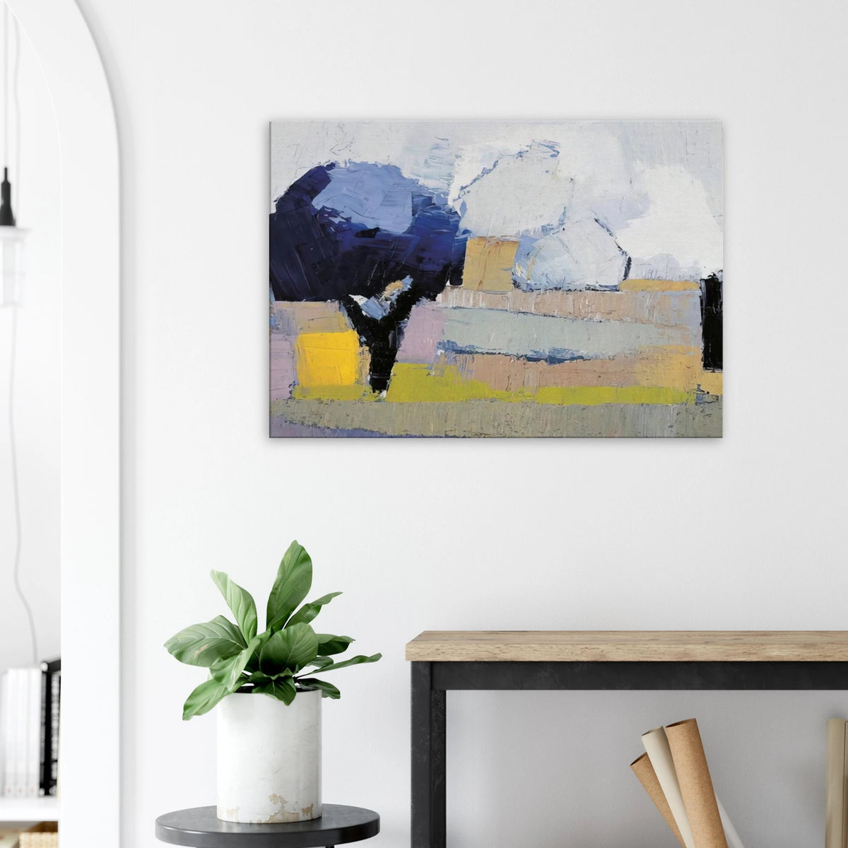 Paysage de Provence - Art Informel Canvas | Nicolas de Stael Canvas | Nicolas De Stael Shop