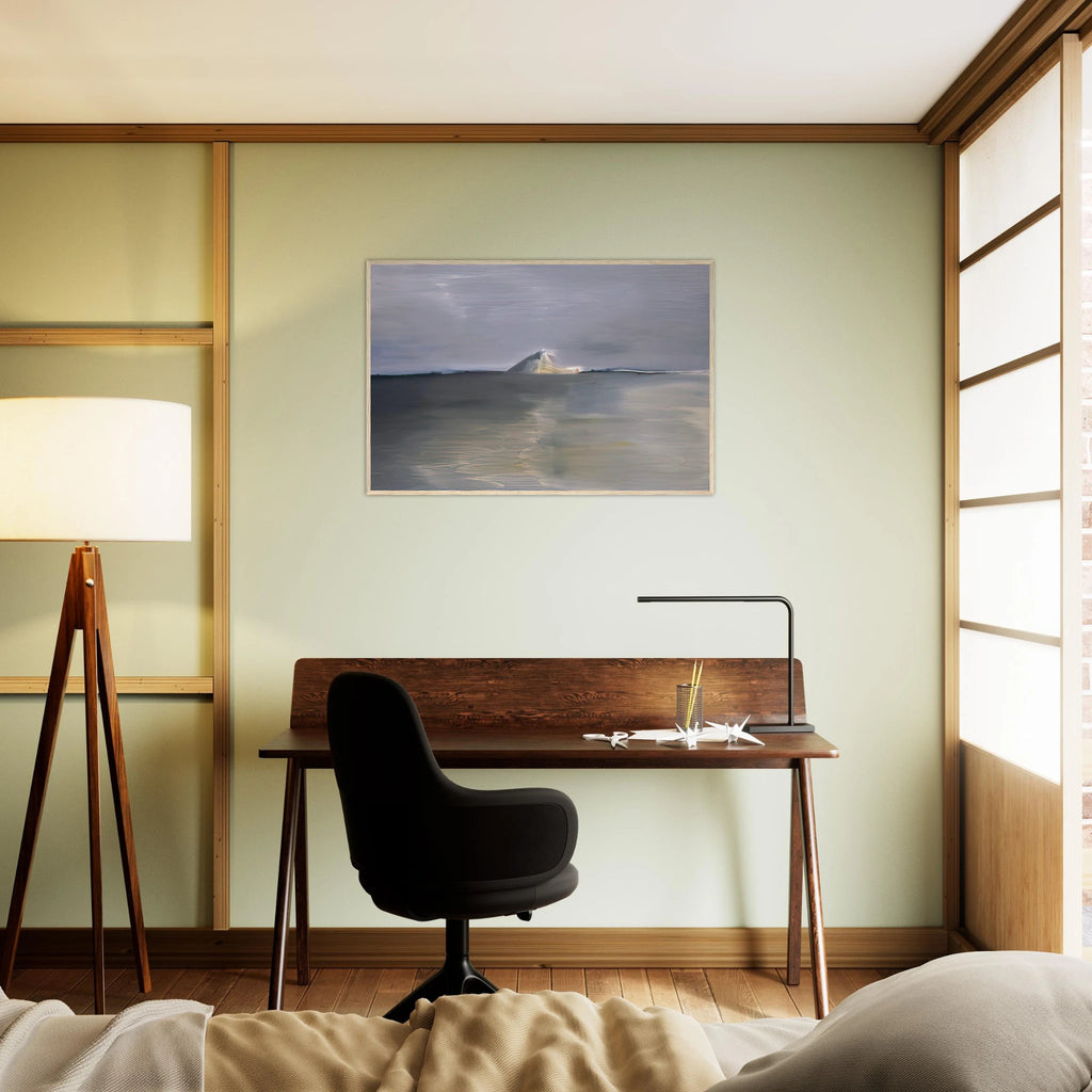 Marine au cap - Lyrical Abstraction Framed Poster | Nicolas de Stael Framed Prints Wall Art | Nicolas De Stael Shop