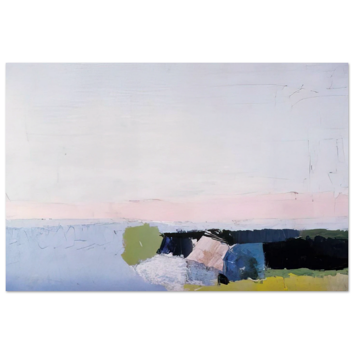 Bord de Mer - 1952 Poster | Nicolas de Stael Poster | Nicolas De Stael Shop