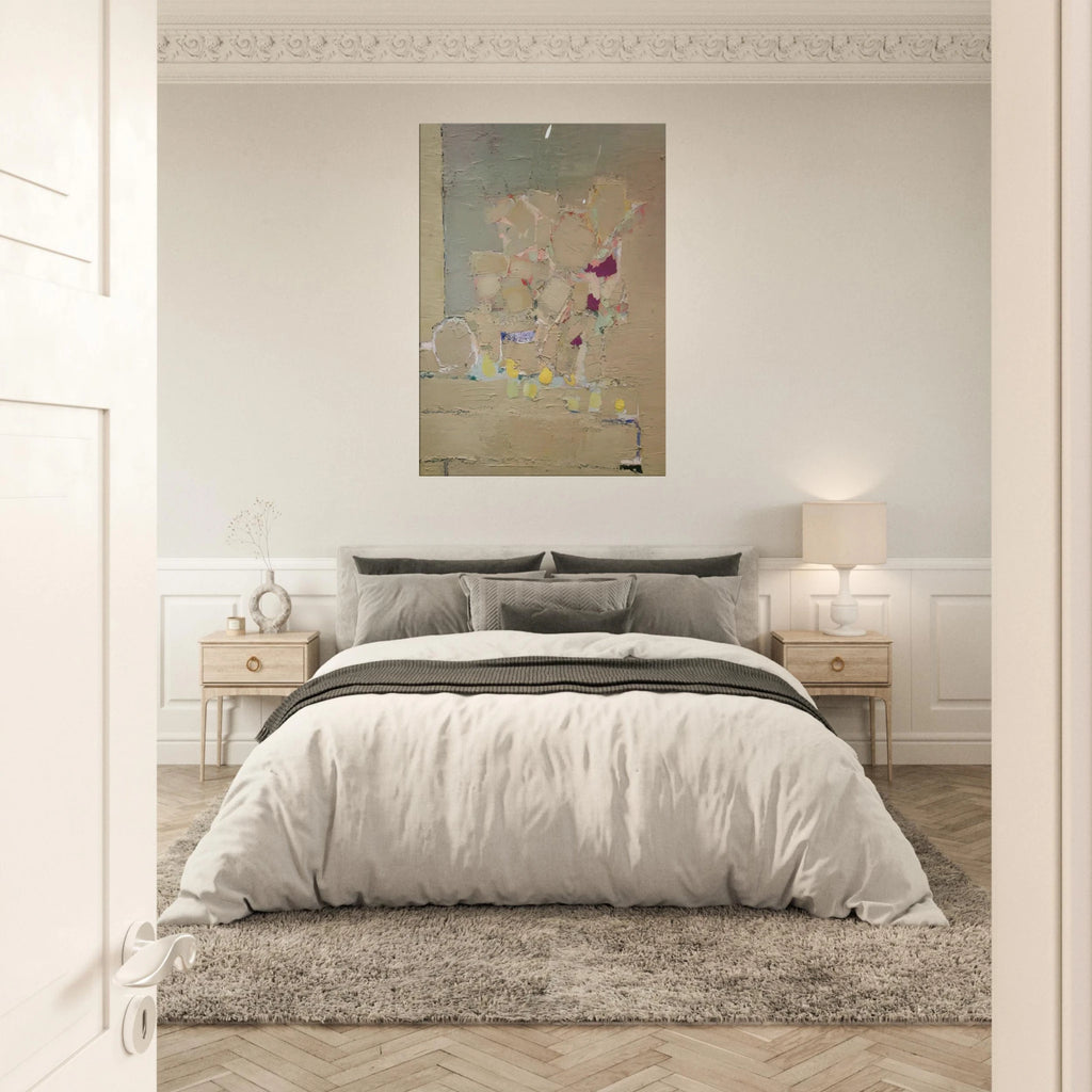 Flowers - 1953 Canvas | Nicolas de Stael Canvas | Nicolas De Stael Shop