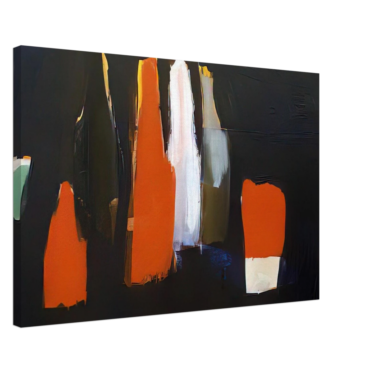 Bouteilles - Art Informel Canvas | Nicolas de Stael Canvas | Nicolas De Stael Shop