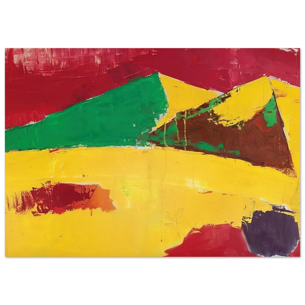Sicile Agrigente - 1953 Poster | Nicolas de Stael Poster | Nicolas De Stael Shop