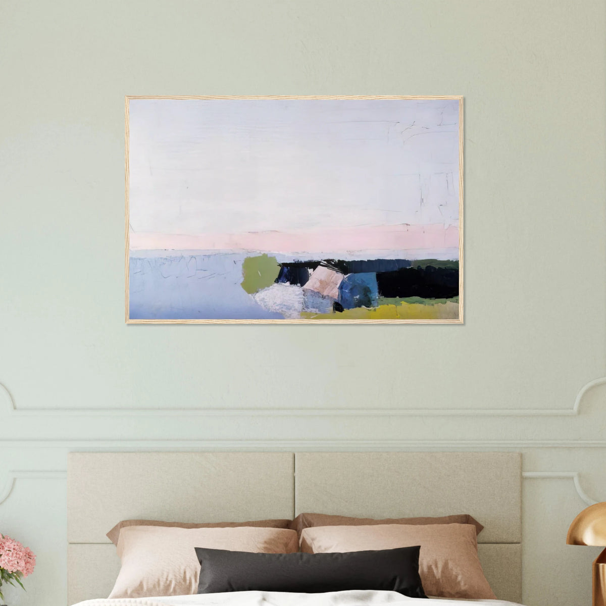 Bord de Mer - 1952 Framed Poster | Nicolas de Stael Framed Prints Wall Art | Nicolas De Stael Shop