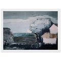 Paysage méditerranéen - 1953 Framed Poster | Nicolas de Stael Framed Prints Wall Art | Nicolas De Stael Shop