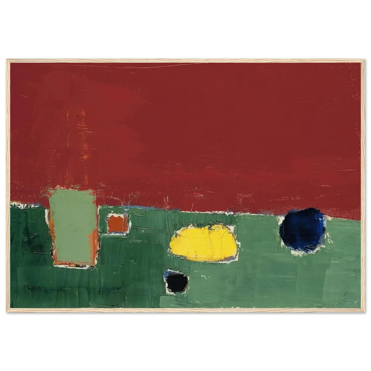 Nature morte - 1952 Framed Poster | Nicolas de Stael Framed Prints Wall Art | Nicolas De Stael Shop
