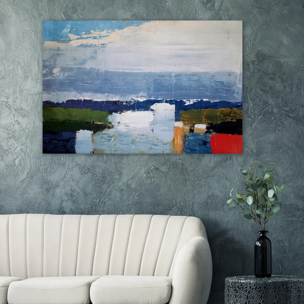 Paysage du midi - Art Informel Poster | Nicolas de Stael Poster | Nicolas De Stael Shop