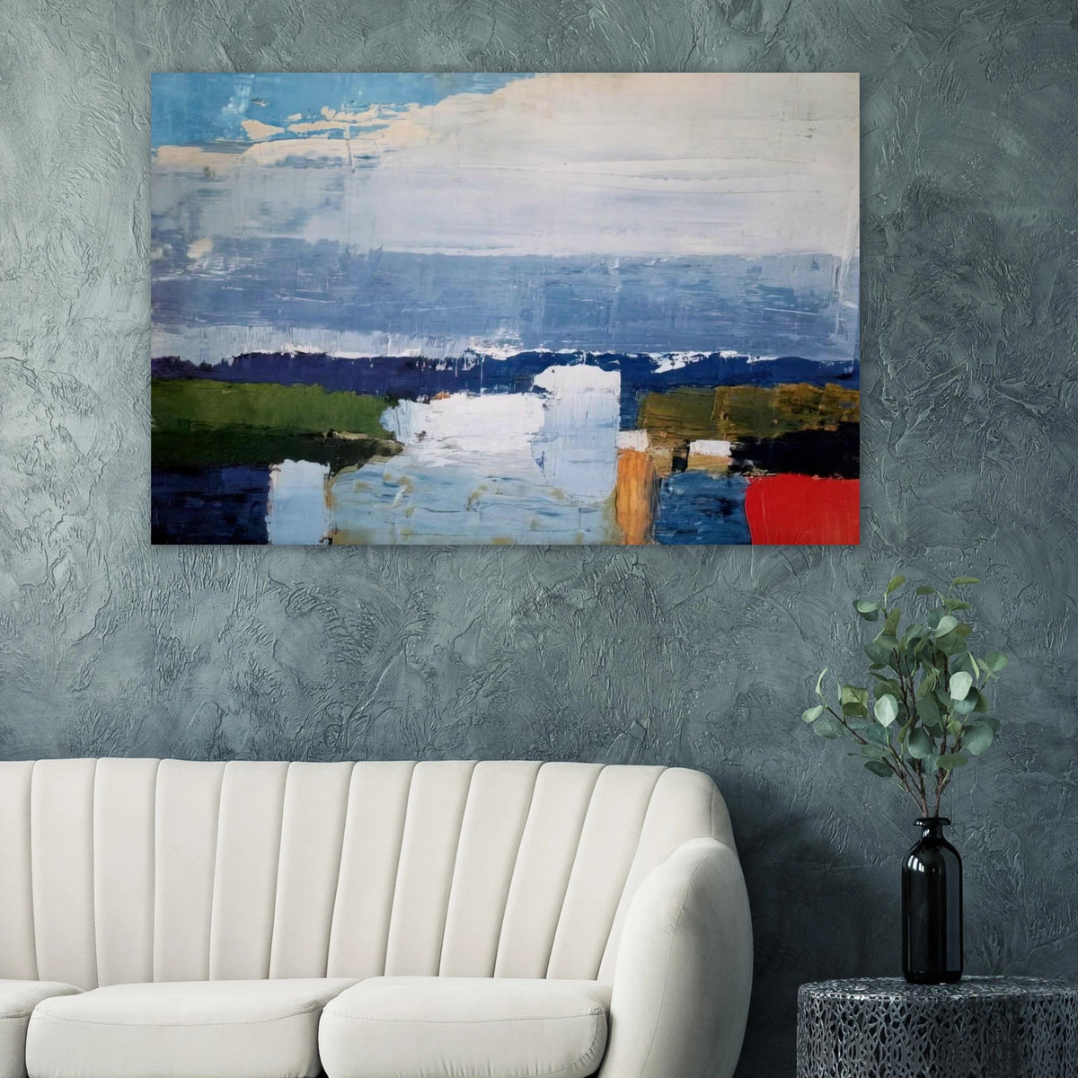 Paysage du midi - Art Informel Poster | Nicolas de Stael Poster | Nicolas De Stael Shop