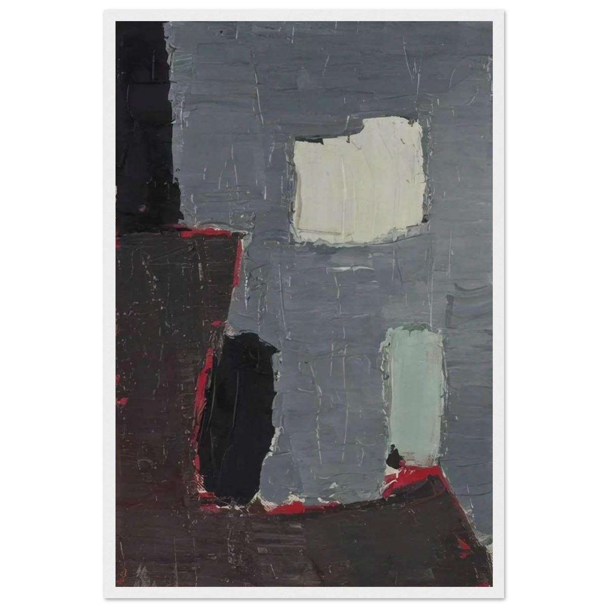 Composition - 1950 Framed Poster | Nicolas de Stael Framed Prints Wall Art | Nicolas De Stael Shop