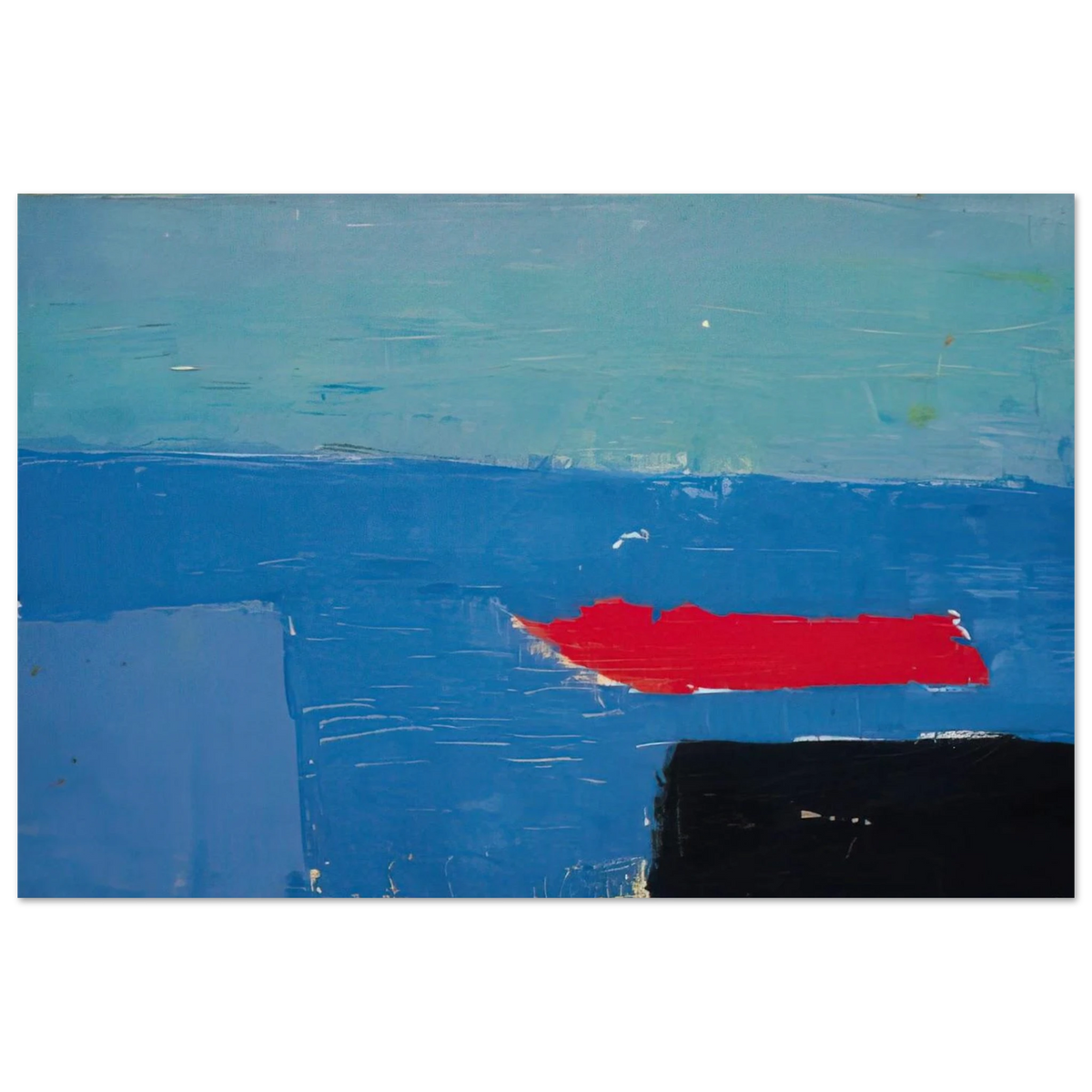 Bâteau - Lyrical Abstraction Poster | Nicolas de Stael Poster | Nicolas De Stael Shop