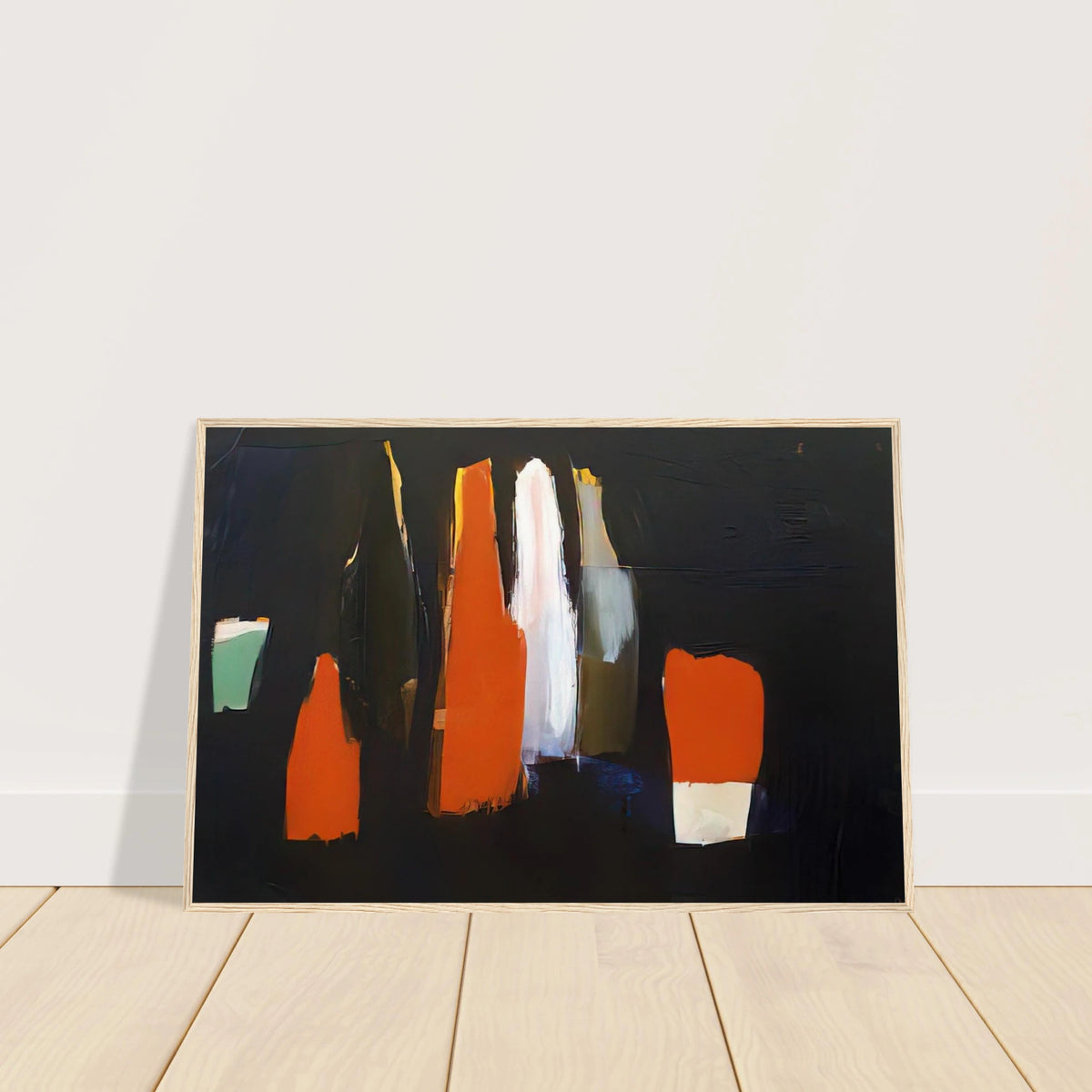 Bouteilles - Art Informel Framed Poster | Nicolas de Stael Framed Prints Wall Art | Nicolas De Stael Shop