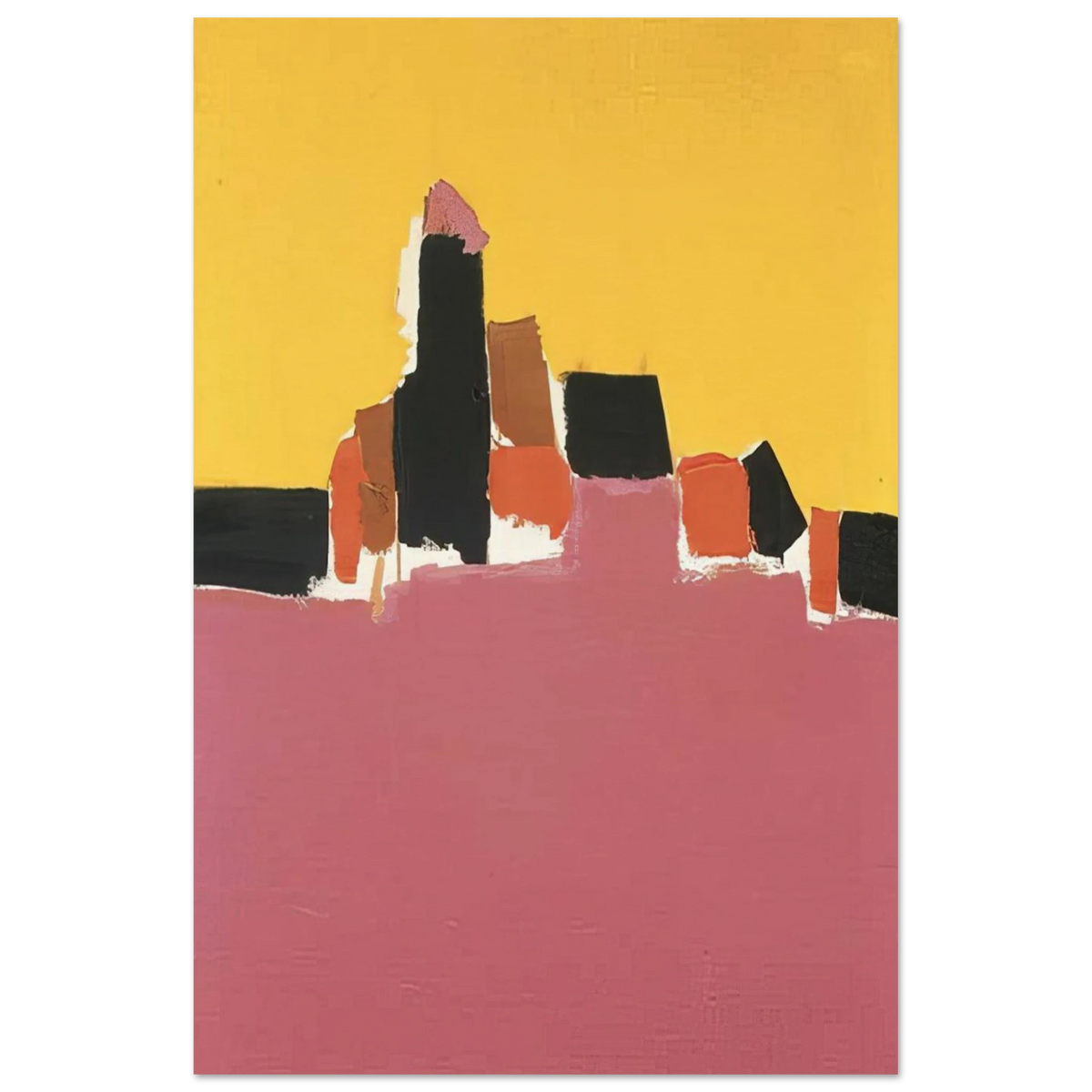 Syracuse - Lyrical Abstraction Poster | Nicolas de Stael Poster | Nicolas De Stael Shop