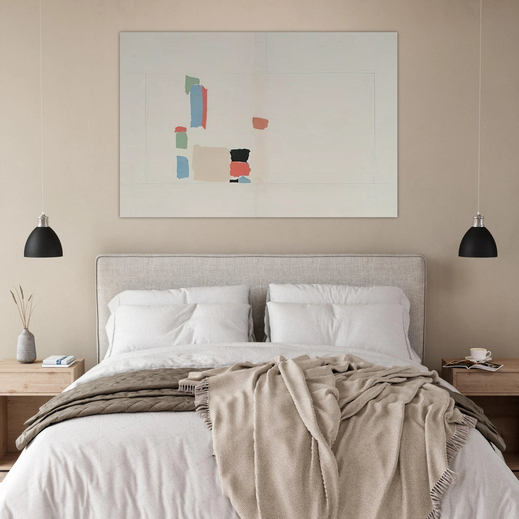 Abstract Composition - Lyrical Abstraction Poster | Nicolas de Stael Poster | Nicolas De Stael Shop