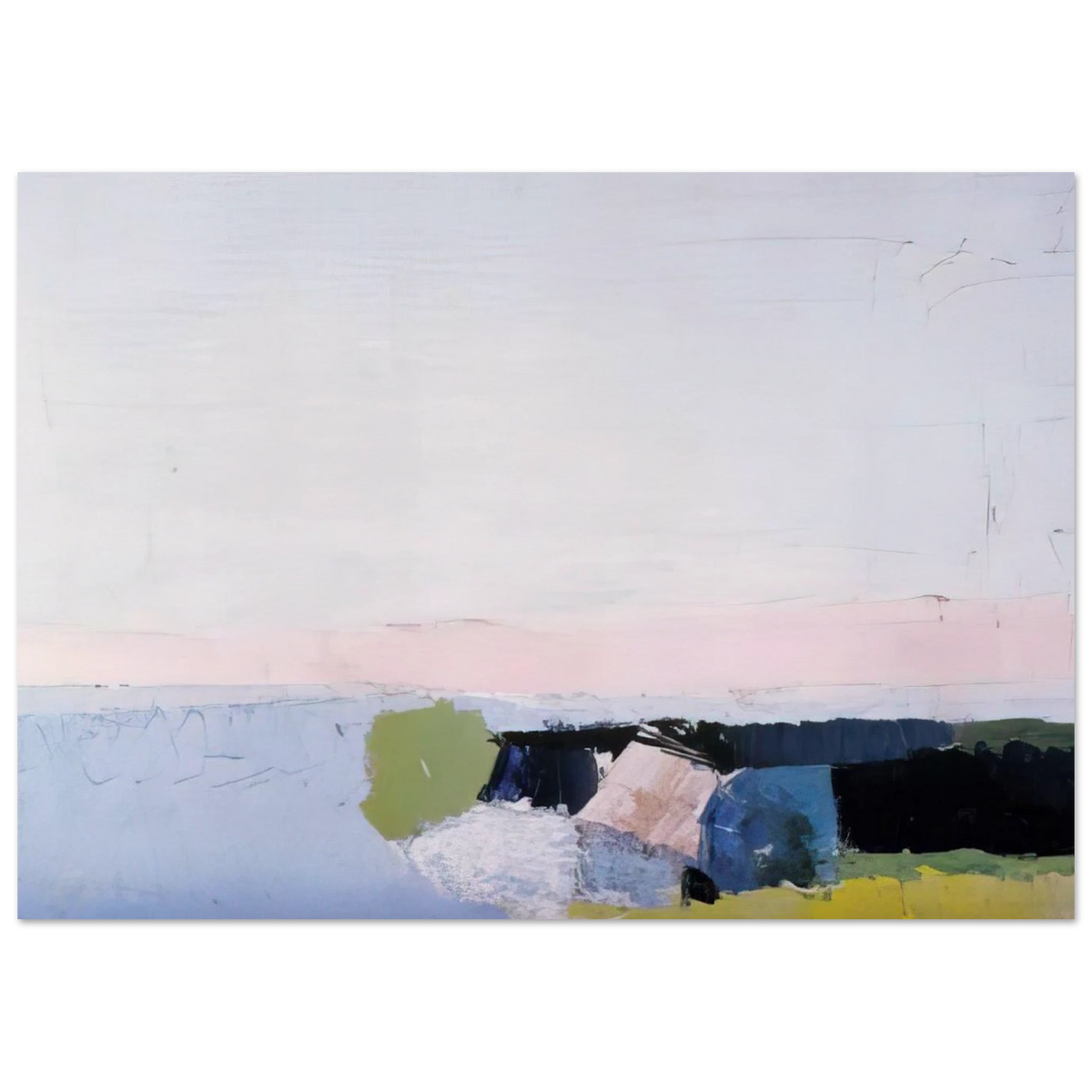 Bord de Mer - 1952 Poster | Nicolas de Stael Poster | Nicolas De Stael Shop