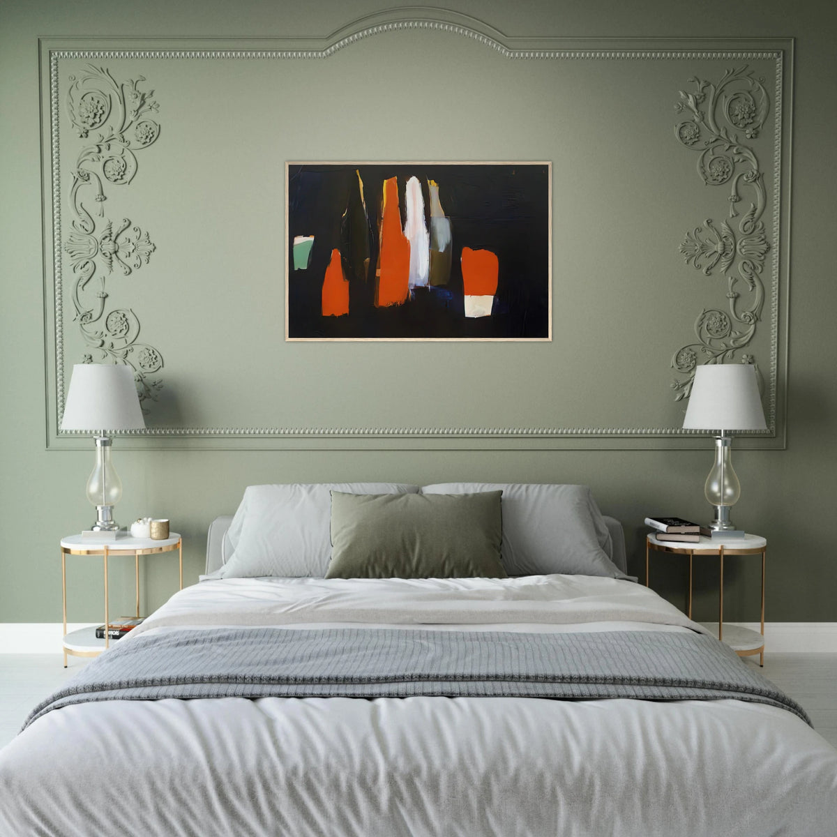 Bouteilles - Art Informel Framed Poster | Nicolas de Stael Framed Prints Wall Art | Nicolas De Stael Shop