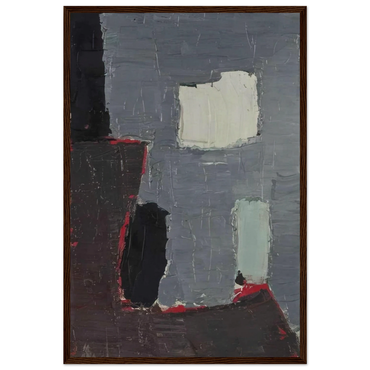 Composition - 1950 Framed Poster | Nicolas de Stael Framed Prints Wall Art | Nicolas De Stael Shop