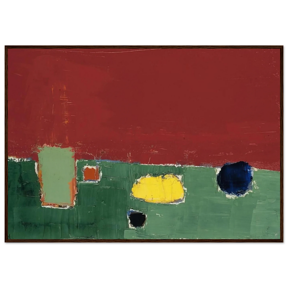 Nature morte - 1952 Framed Poster | Nicolas de Stael Framed Prints Wall Art | Nicolas De Stael Shop