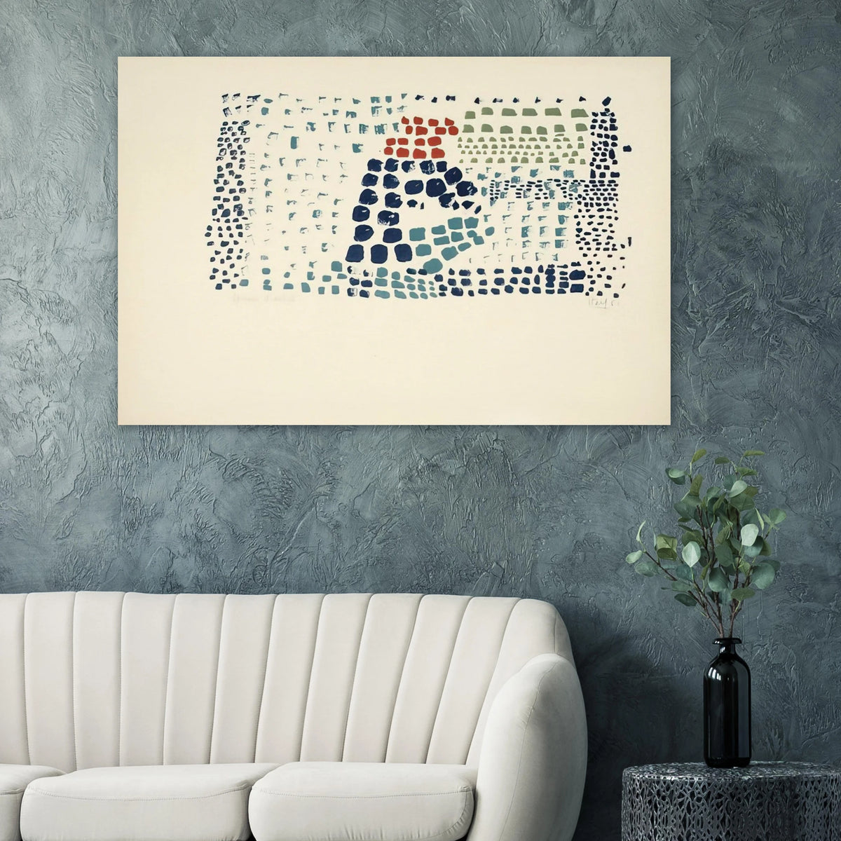 Study in Colour No. 1 Woimant Staël 93 - Art Informel Poster | Nicolas de Stael Poster | Nicolas De Stael Shop