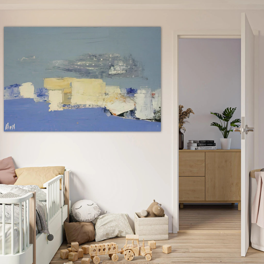 Paysage méditerranéen - Art Informel Poster | Nicolas de Stael Poster | Nicolas De Stael Shop