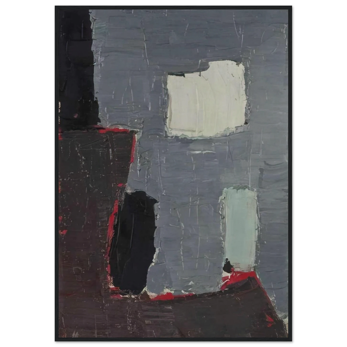 Composition - 1950 Framed Poster | Nicolas de Stael Framed Prints Wall Art | Nicolas De Stael Shop