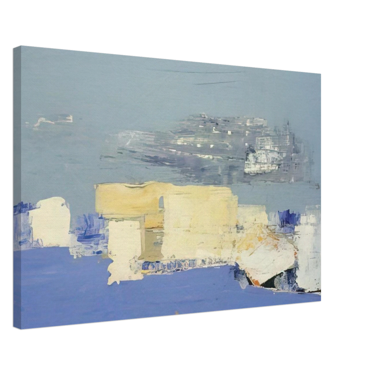 Paysage méditerranéen - Art Informel Canvas | Nicolas de Stael Canvas | Nicolas De Stael Shop
