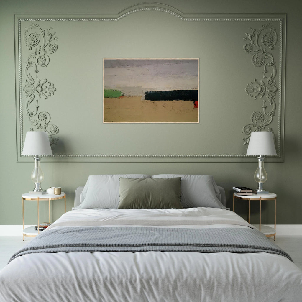 Paysage - 1952 Framed Poster | Nicolas de Stael Framed Prints Wall Art | Nicolas De Stael Shop