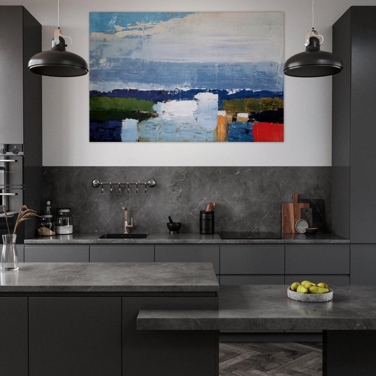 Paysage du midi - Art Informel Poster | Nicolas de Stael Poster | Nicolas De Stael Shop