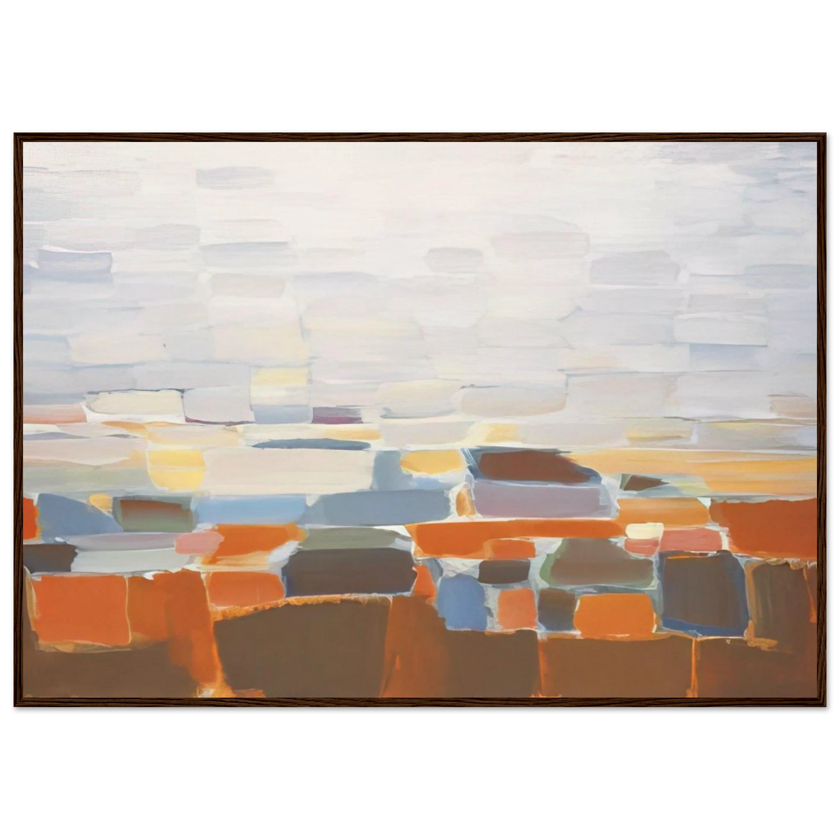 Ciel - Art Informel Framed Poster | Nicolas de Stael Framed Prints Wall Art | Nicolas De Stael Shop
