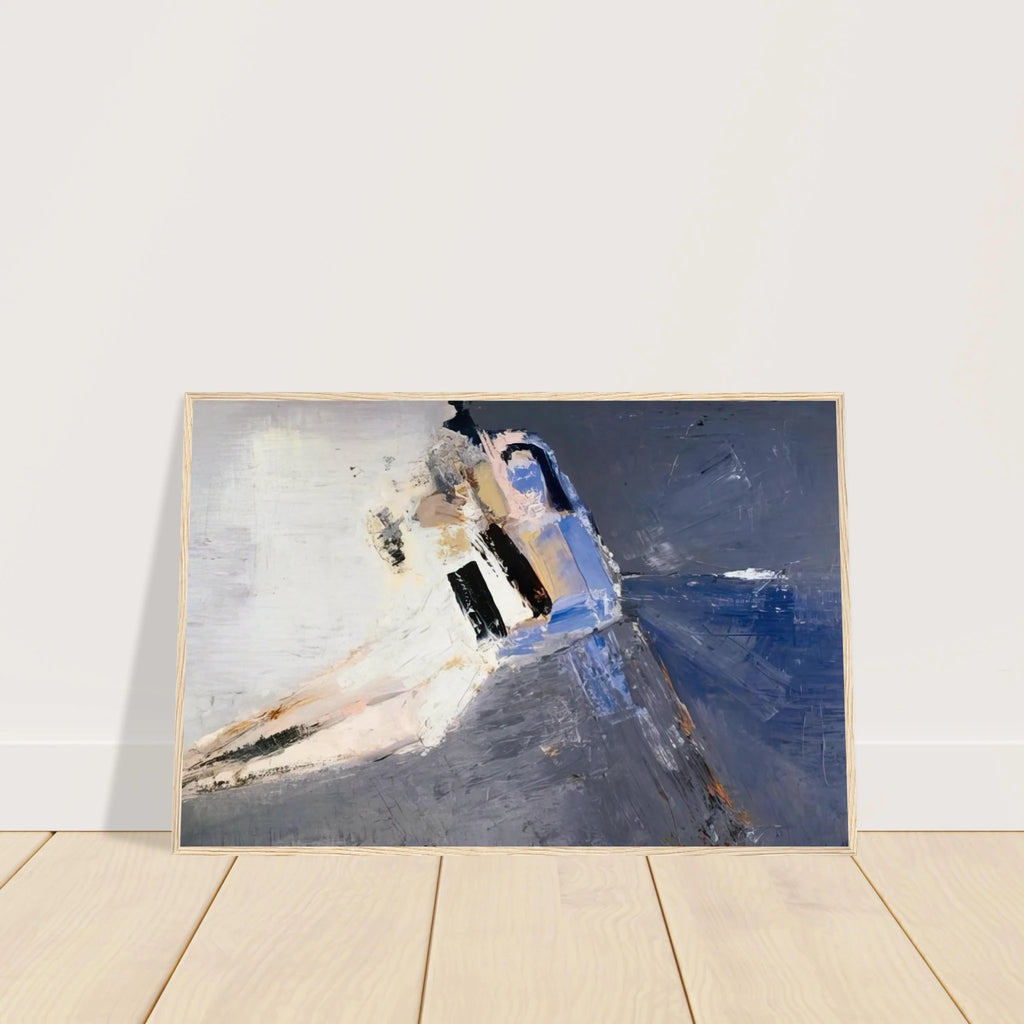 Figure accoudée - 1953 Framed Poster | Nicolas de Stael Framed Prints Wall Art | Nicolas De Stael Shop