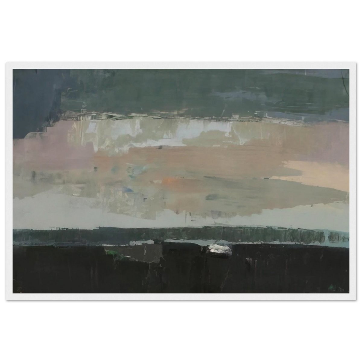 Gentilly - 1952 Framed Poster | Nicolas de Stael Framed Prints Wall Art | Nicolas De Stael Shop