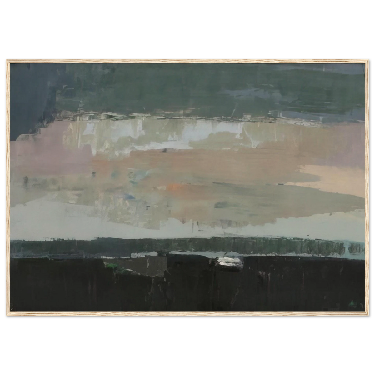 Gentilly - 1952 Framed Poster | Nicolas de Stael Framed Prints Wall Art | Nicolas De Stael Shop