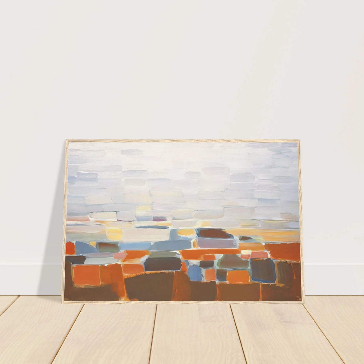 Ciel - Art Informel Framed Poster | Nicolas de Stael Framed Prints Wall Art | Nicolas De Stael Shop