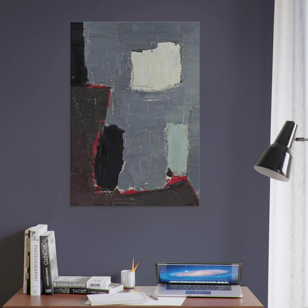 Composition - 1950 Canvas | Nicolas de Stael Canvas | Nicolas De Stael Shop