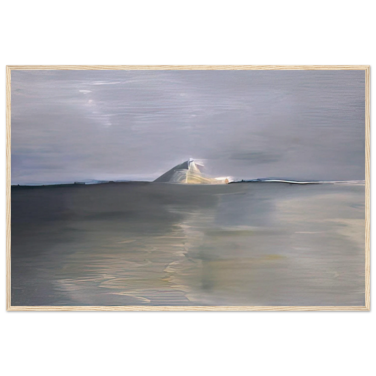 Marine au cap - Lyrical Abstraction Framed Poster | Nicolas de Stael Framed Prints Wall Art | Nicolas De Stael Shop