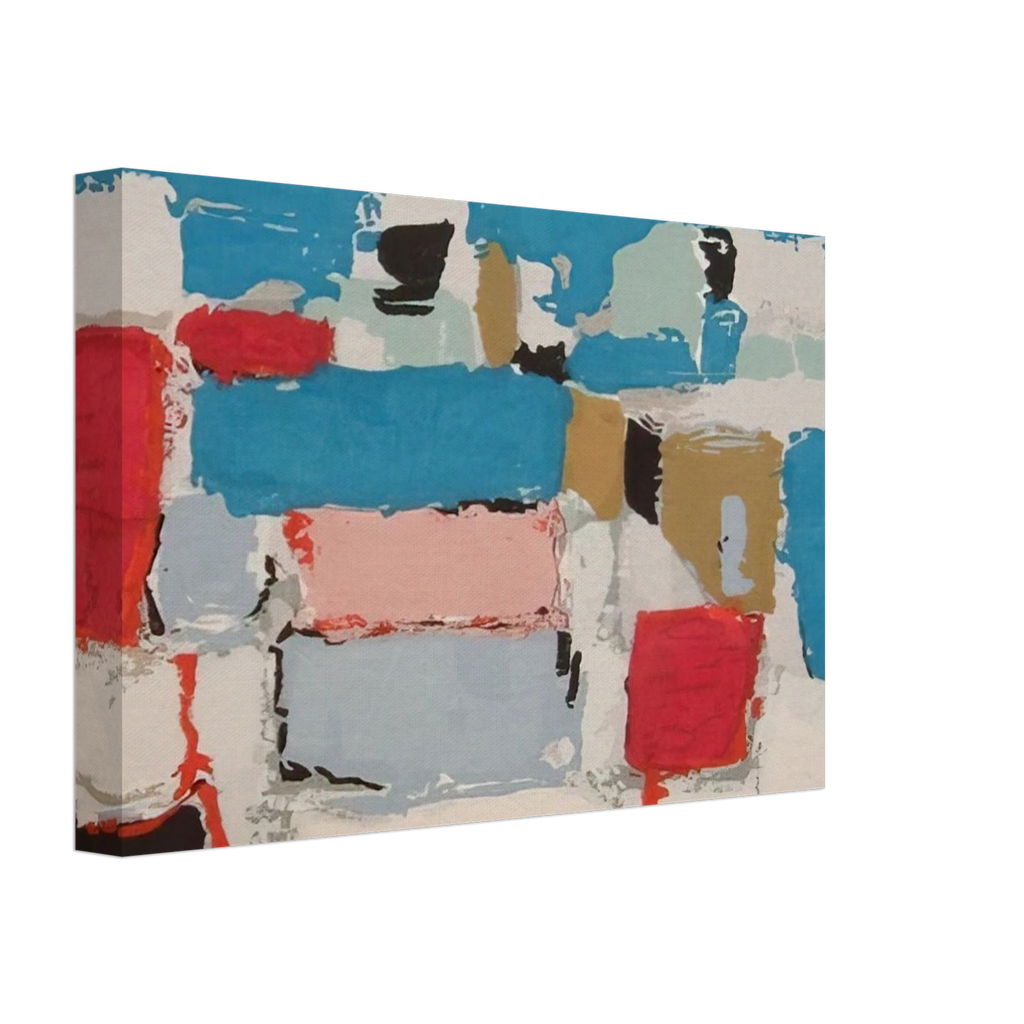 Méditerranée 01 - Art Informel Canvas | Nicolas de Stael Canvas | Nicolas De Stael Shop