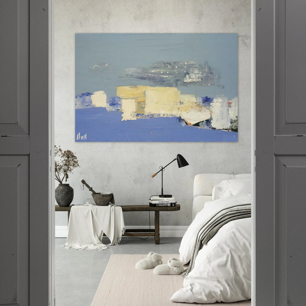 Paysage méditerranéen - Art Informel Poster | Nicolas de Stael Poster | Nicolas De Stael Shop