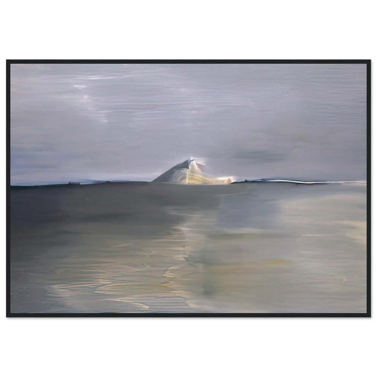 Marine au cap - Lyrical Abstraction Framed Poster | Nicolas de Stael Framed Prints Wall Art | Nicolas De Stael Shop