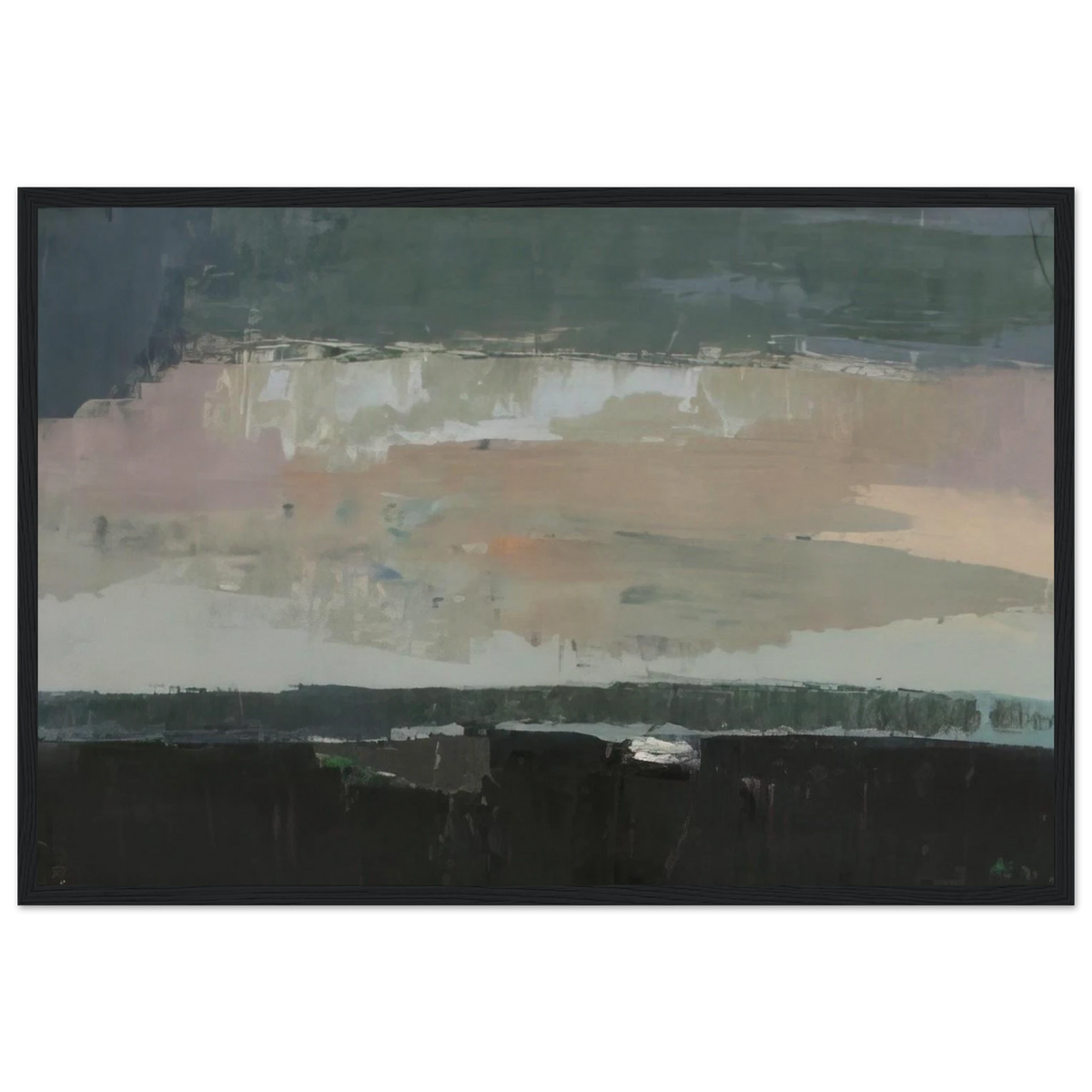 Gentilly - 1952 Framed Poster | Nicolas de Stael Framed Prints Wall Art | Nicolas De Stael Shop