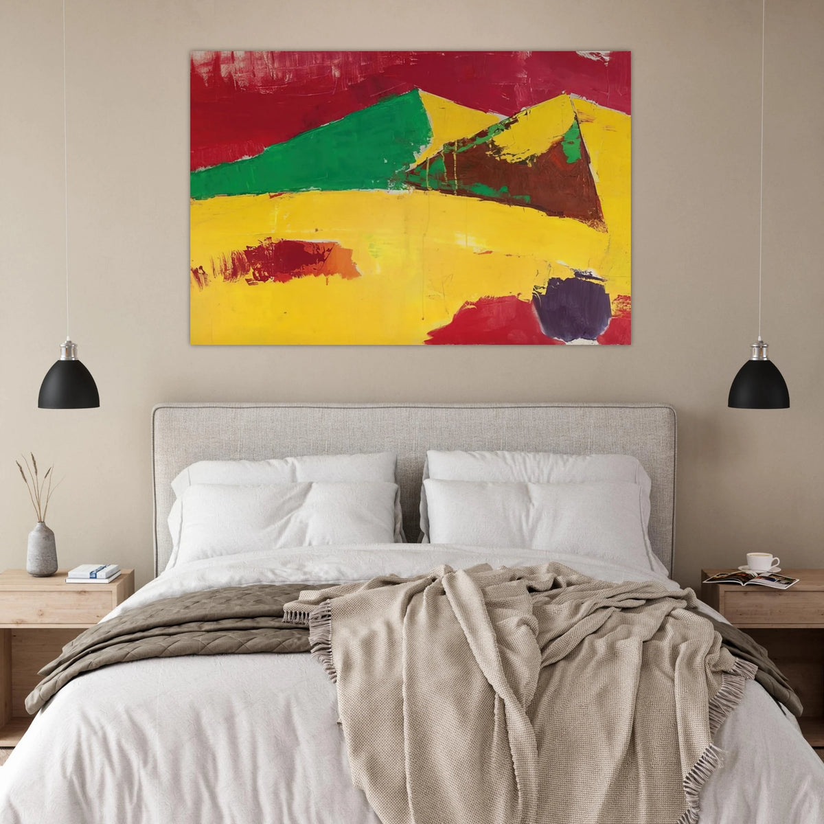 Sicile Agrigente - 1953 Poster | Nicolas de Stael Poster | Nicolas De Stael Shop
