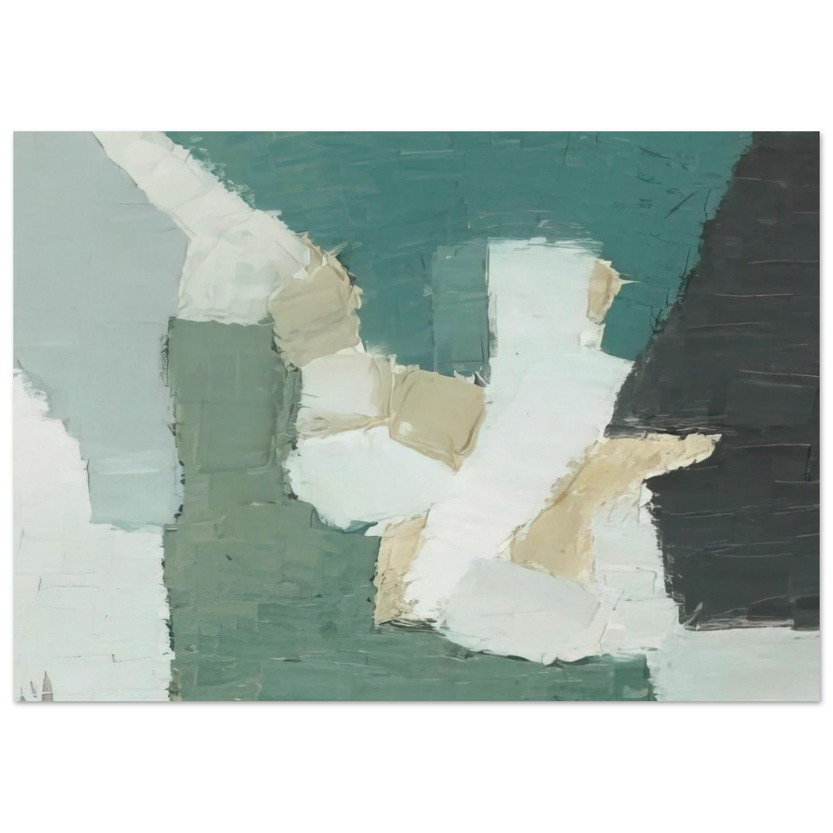 Composition - 1949 Poster | Nicolas de Stael Poster | Nicolas De Stael Shop