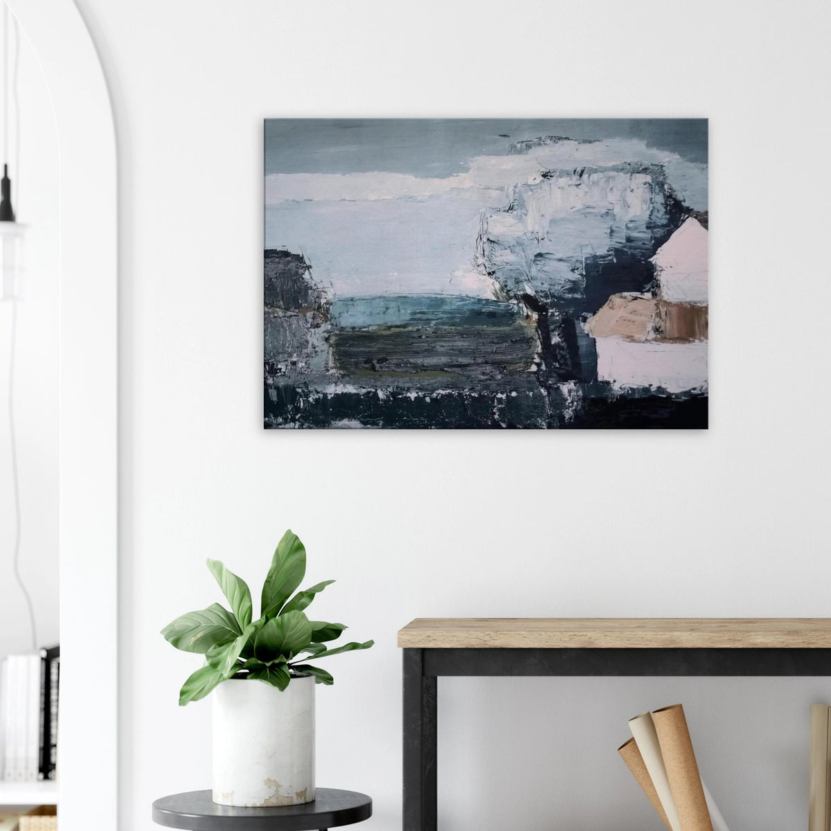 Paysage méditerranéen - 1953 Canvas | Nicolas de Stael Canvas | Nicolas De Stael Shop