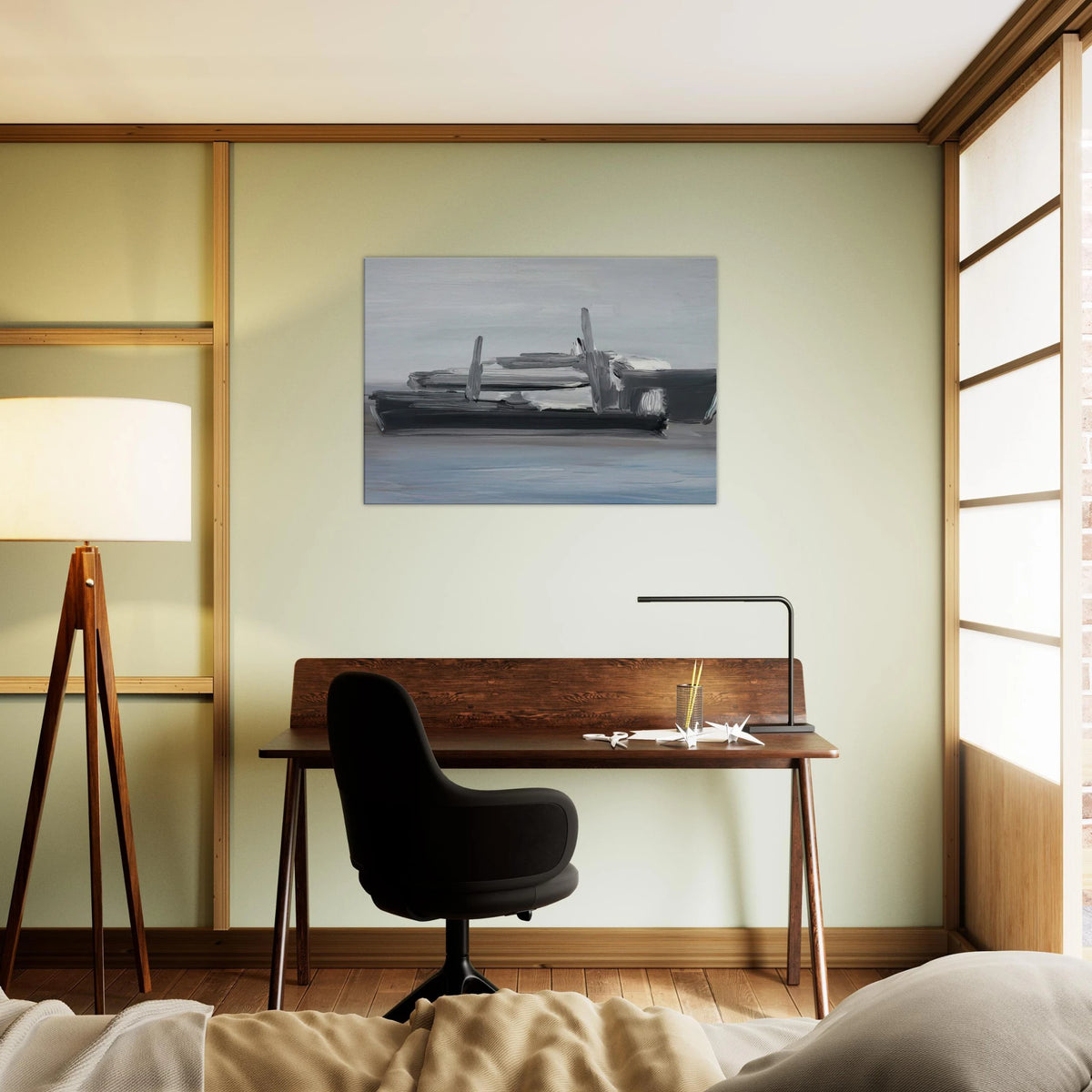 Marine - Lyrical Abstraction Canvas | Nicolas de Stael Canvas | Nicolas De Stael Shop