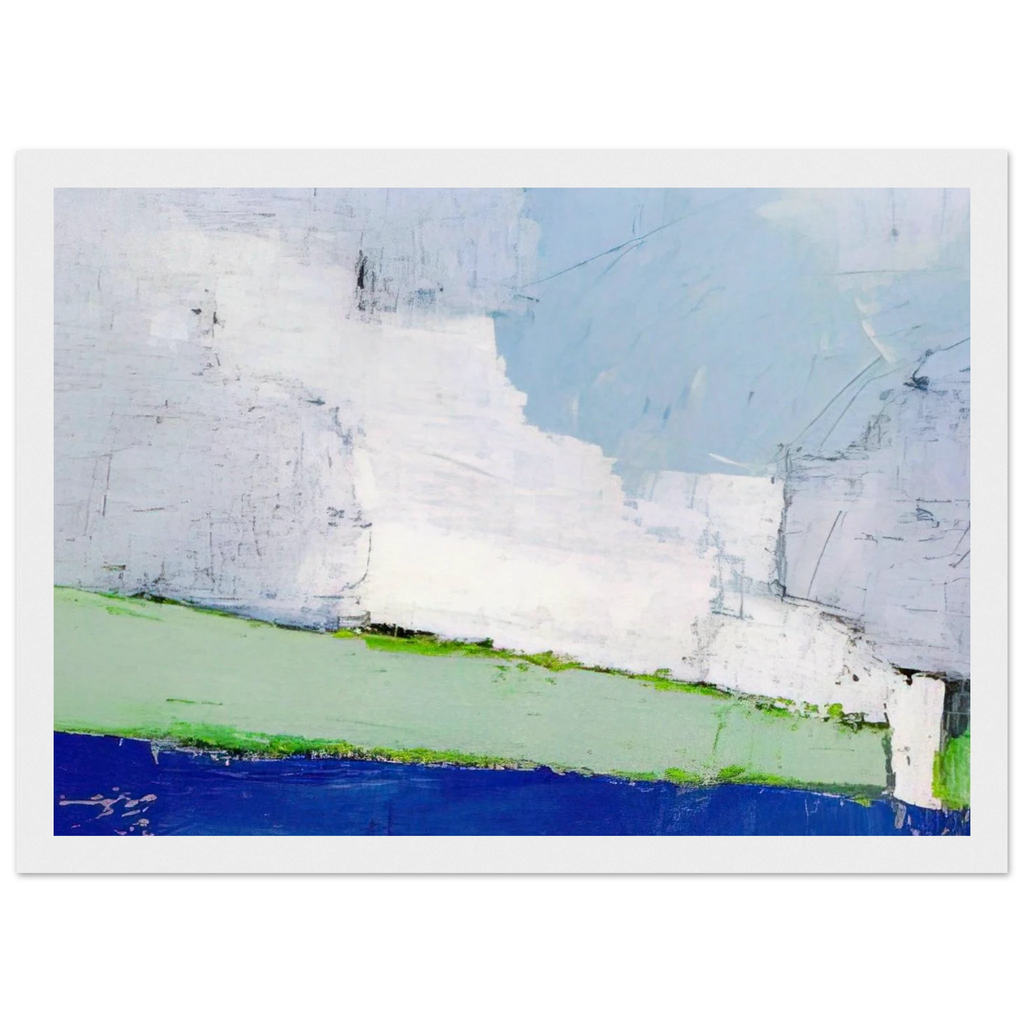 Paysage de Vaucluse No. 3 - 1953 Framed Poster | Nicolas de Stael Framed Prints Wall Art | Nicolas De Stael Shop