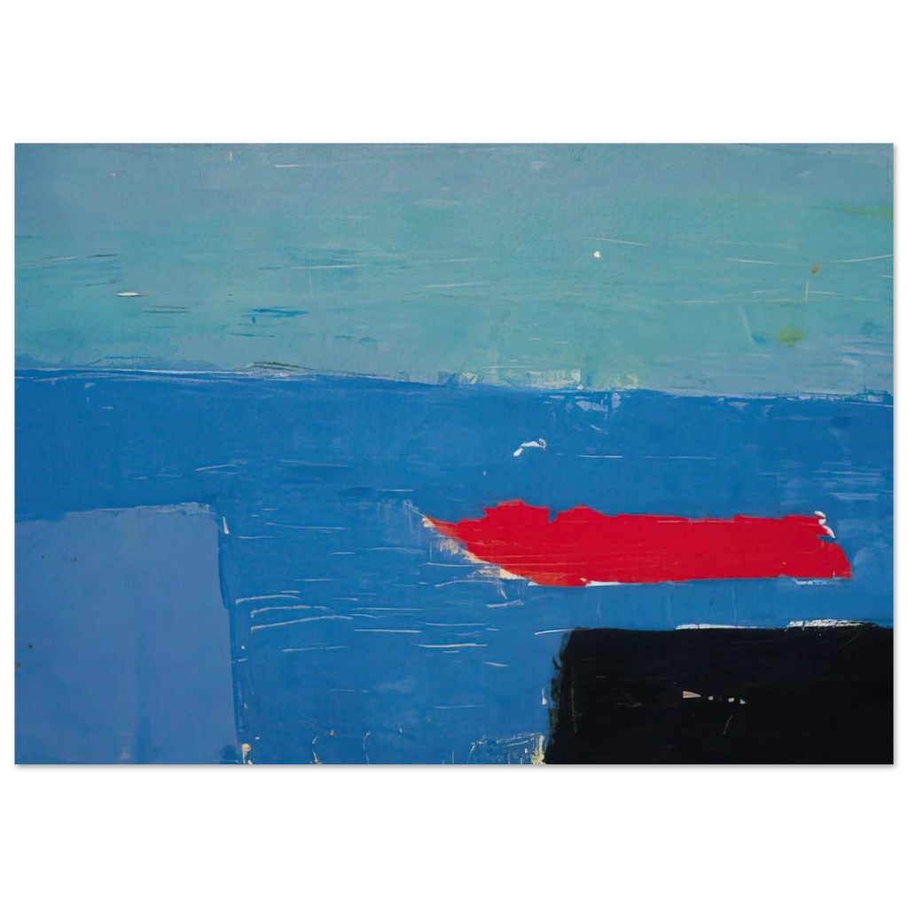 Bâteau - Lyrical Abstraction Poster | Nicolas de Stael Poster | Nicolas De Stael Shop