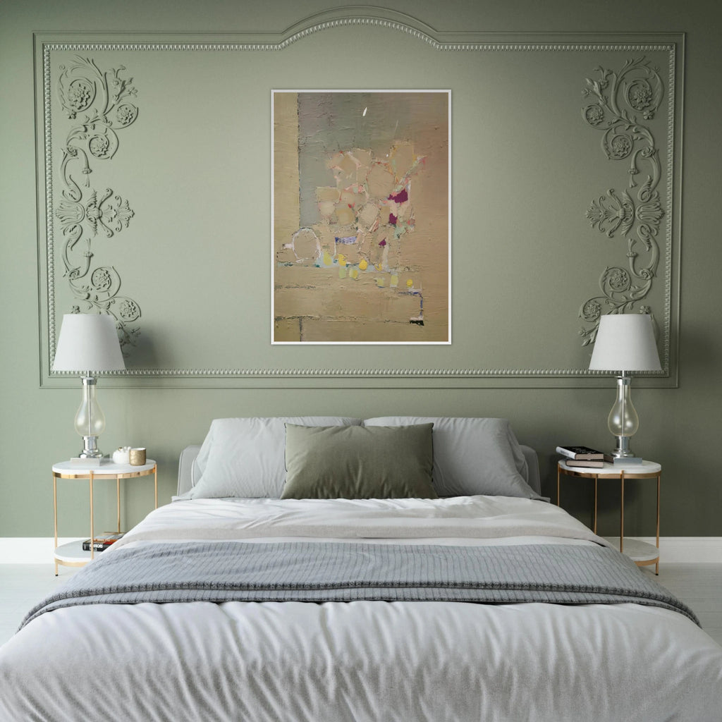 Flowers - 1953 Framed Poster | Nicolas de Stael Framed Prints Wall Art | Nicolas De Stael Shop