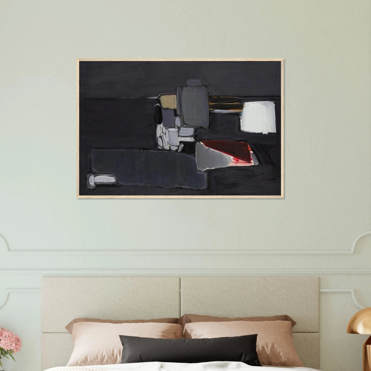 Nature morte en gris - 1955 Framed Poster | Nicolas de Stael Framed Prints Wall Art | Nicolas De Stael Shop