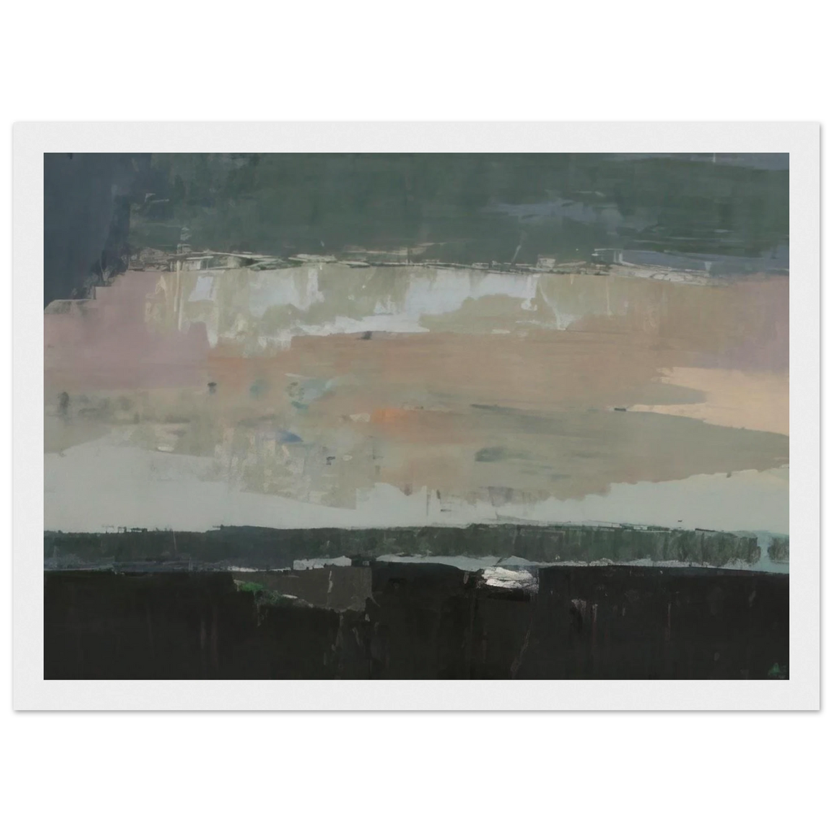 Gentilly - 1952 Framed Poster | Nicolas de Stael Framed Prints Wall Art | Nicolas De Stael Shop